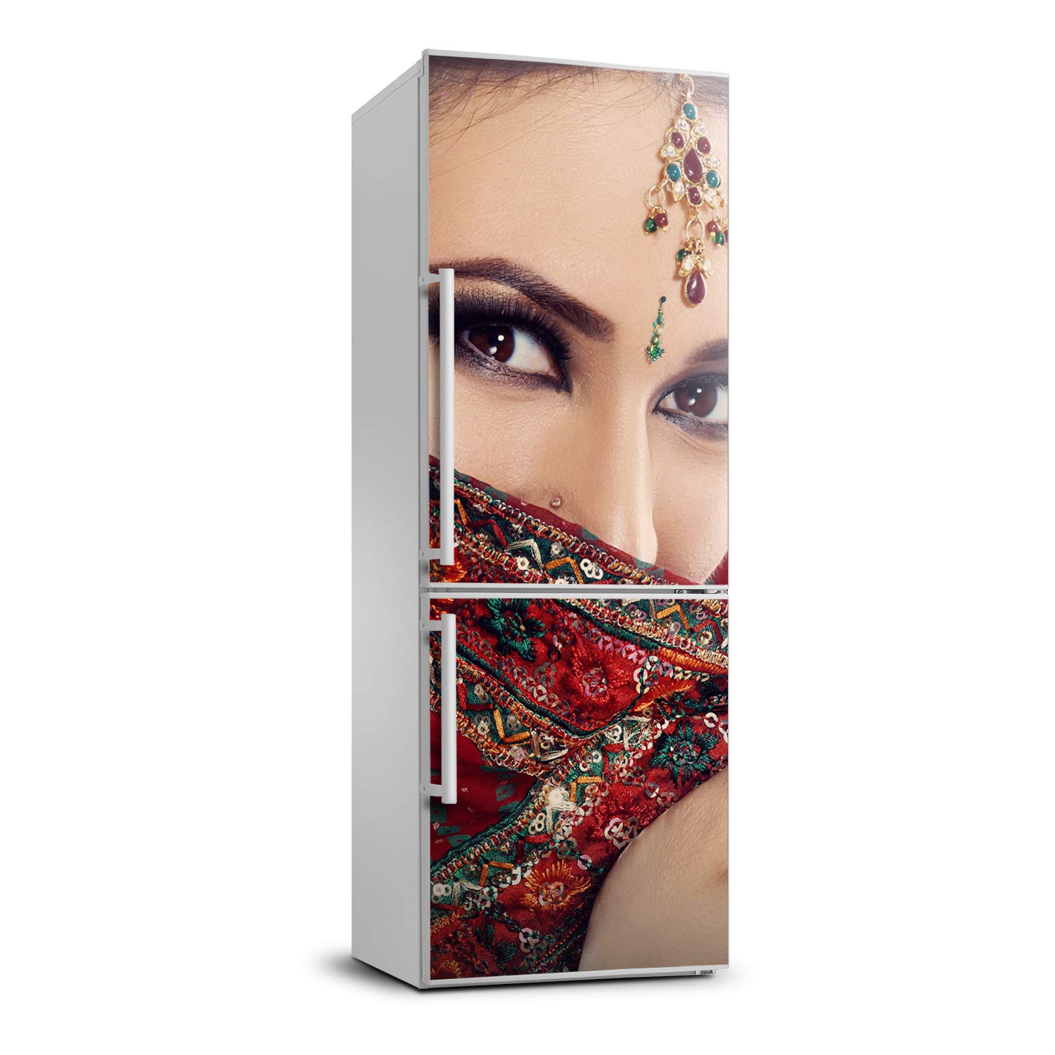 Vinilo para nevera de 70x190 cm autoadhesivo Tulup India decorativo