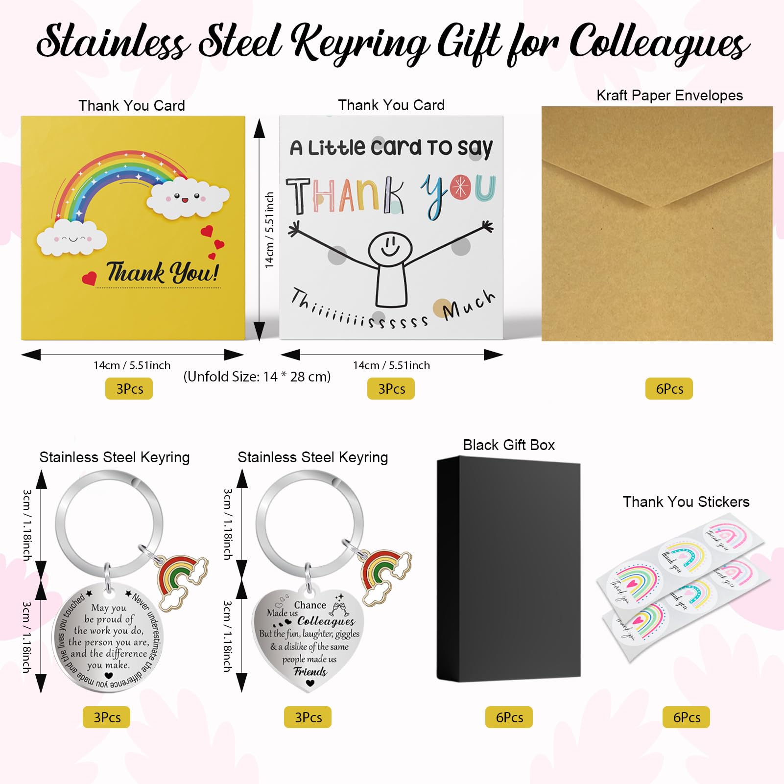 SDOFY Regalo per donne colleghe nuovo lavoro regali per colleghi, amici, infermieri, insegnanti, pensionamento, regali per donne, scusa il tuo partenza, regali in acrilico
