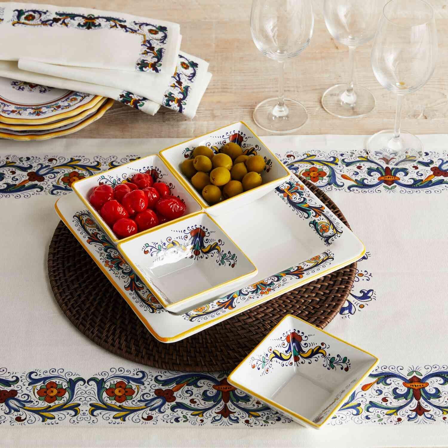 Grand Plateau De Service Chromé 51x36,5 Cm - Acier Inoxydable - Occasion