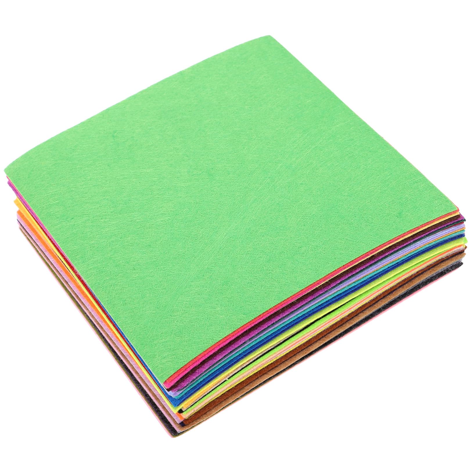 ARTIBETTER 5 Set Panni in Feltro Fai Da Te Per La Scuola Tessuto Colore Tessuti Per Cucire Materiale Di Colorato Artigianato Il Peluche Creazione Mestiere 40 Fogli*5