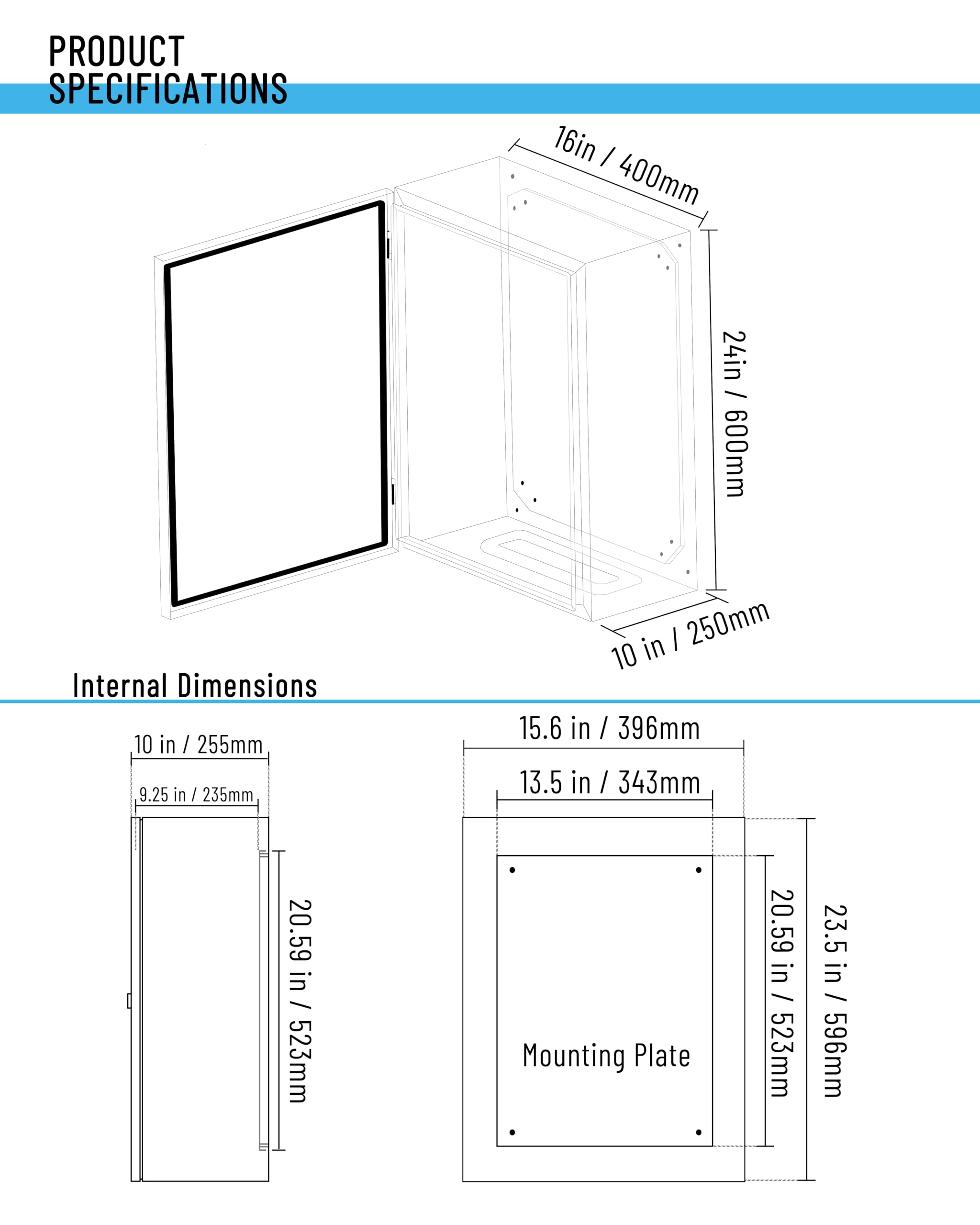 Waterproof Electrical Box - Outdoor Protection -2