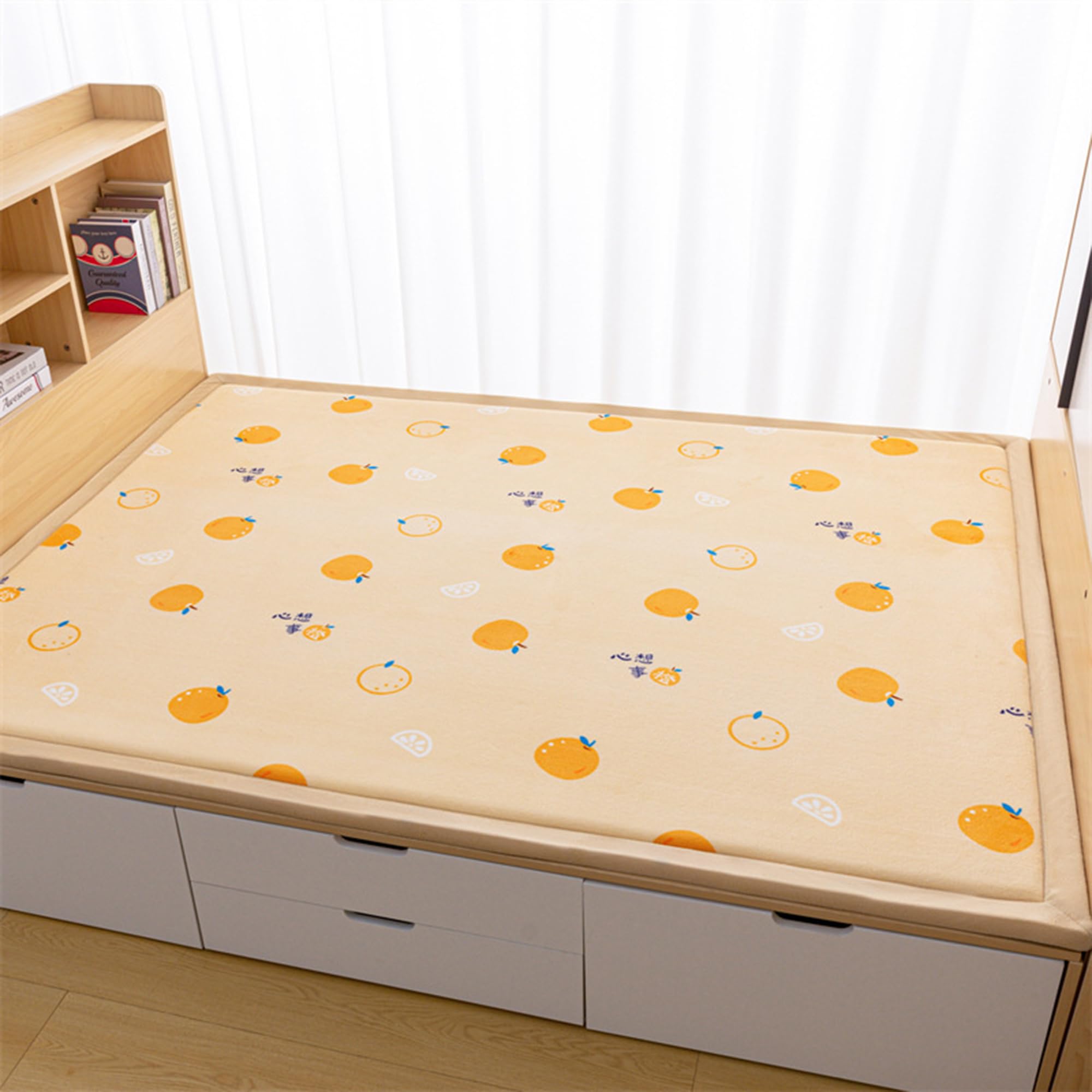 Tapis doux lavable 200x280 cm style moderne pour la chambre et le salon