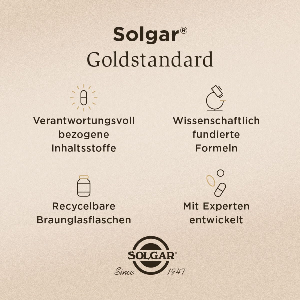 SOLGAR® Omega-3 Fischöl hochdosiert | Kaltwasser-Fischöl mit EPA und DHA | Mehrfach ungesättigte Fettsäuren | mit 1764 mg Omega-3-Fettsäuren pro Tagesdosis | 100 Softgel-Kapseln