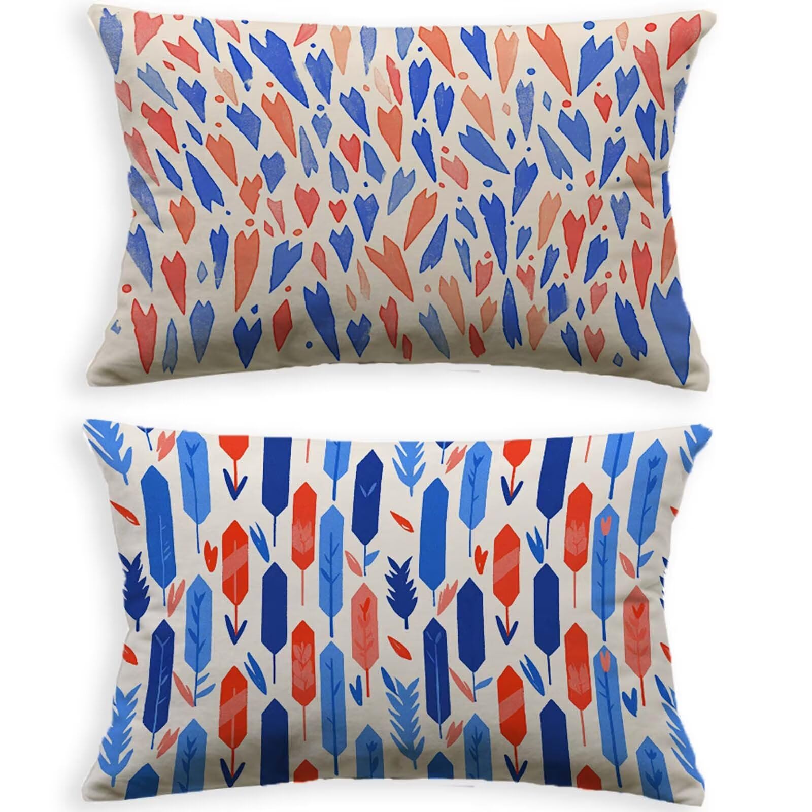 Housse de coussin velours 60x80 cm taie oreiller rectangulaire pour canapé et chambre