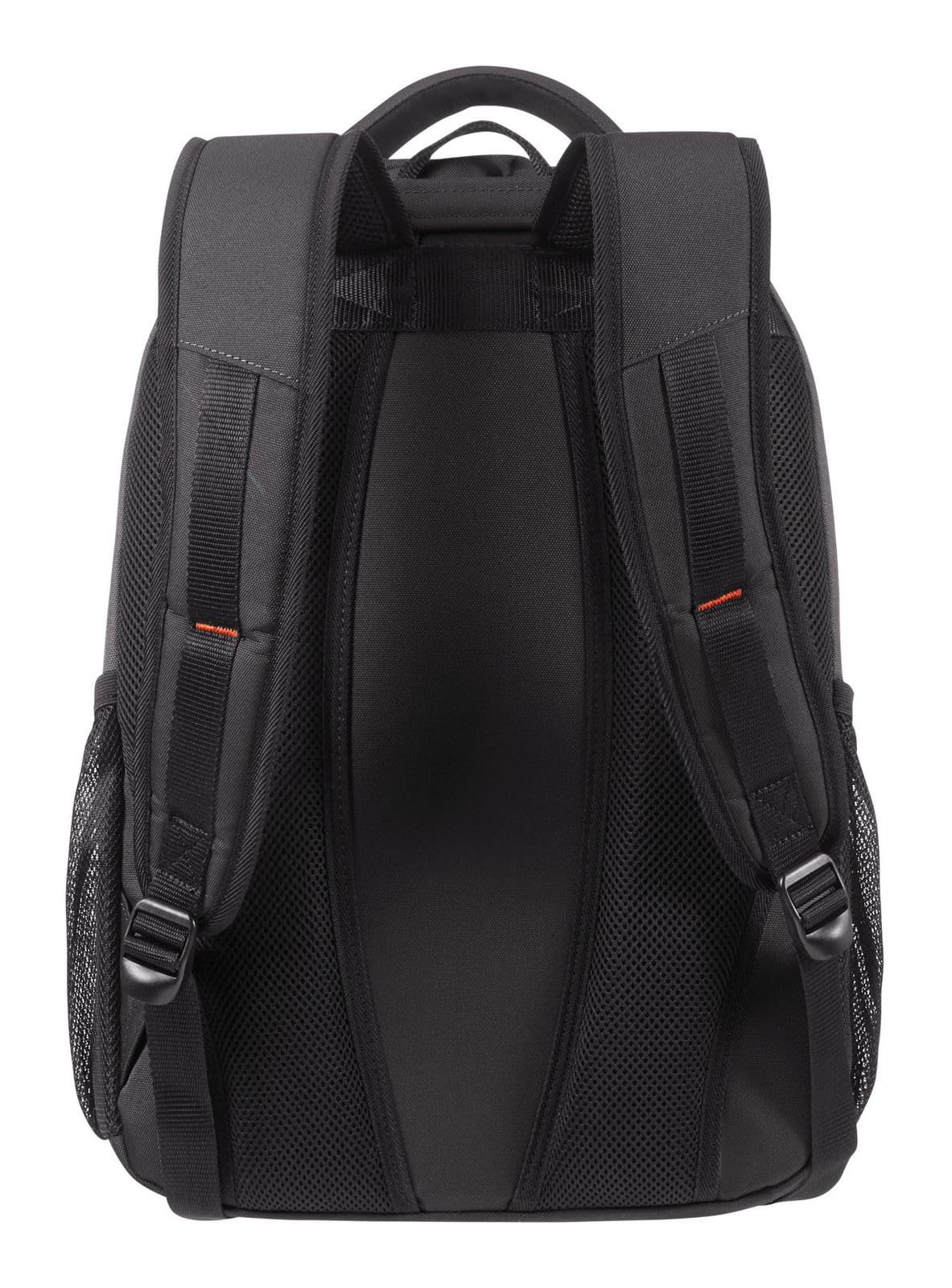American Tourister AT Work - Zaino per laptop 15.6 pollici, 50 cm, 25 L, Nero/Arancione (Black/Orange)