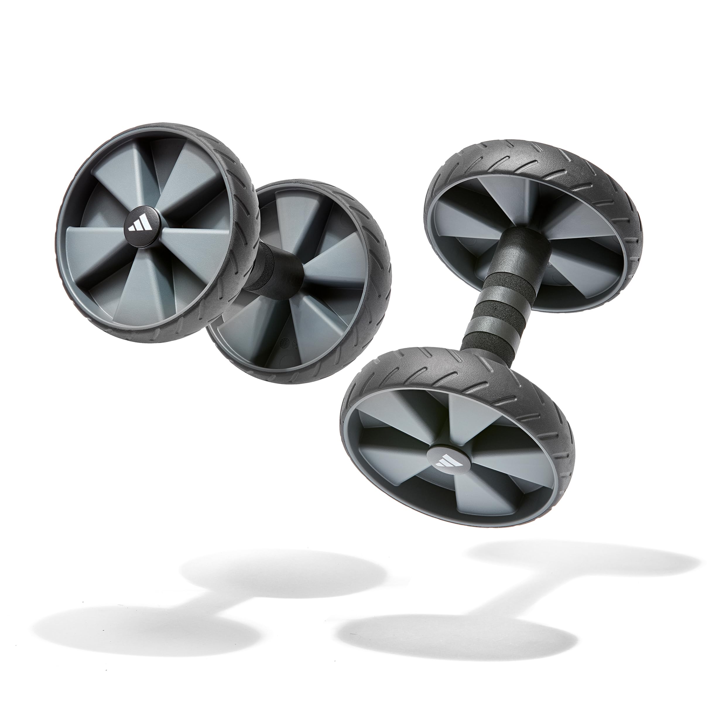 adidas Core Roller, Bauch- & Brustmuskeltraining, Doppelachsroller