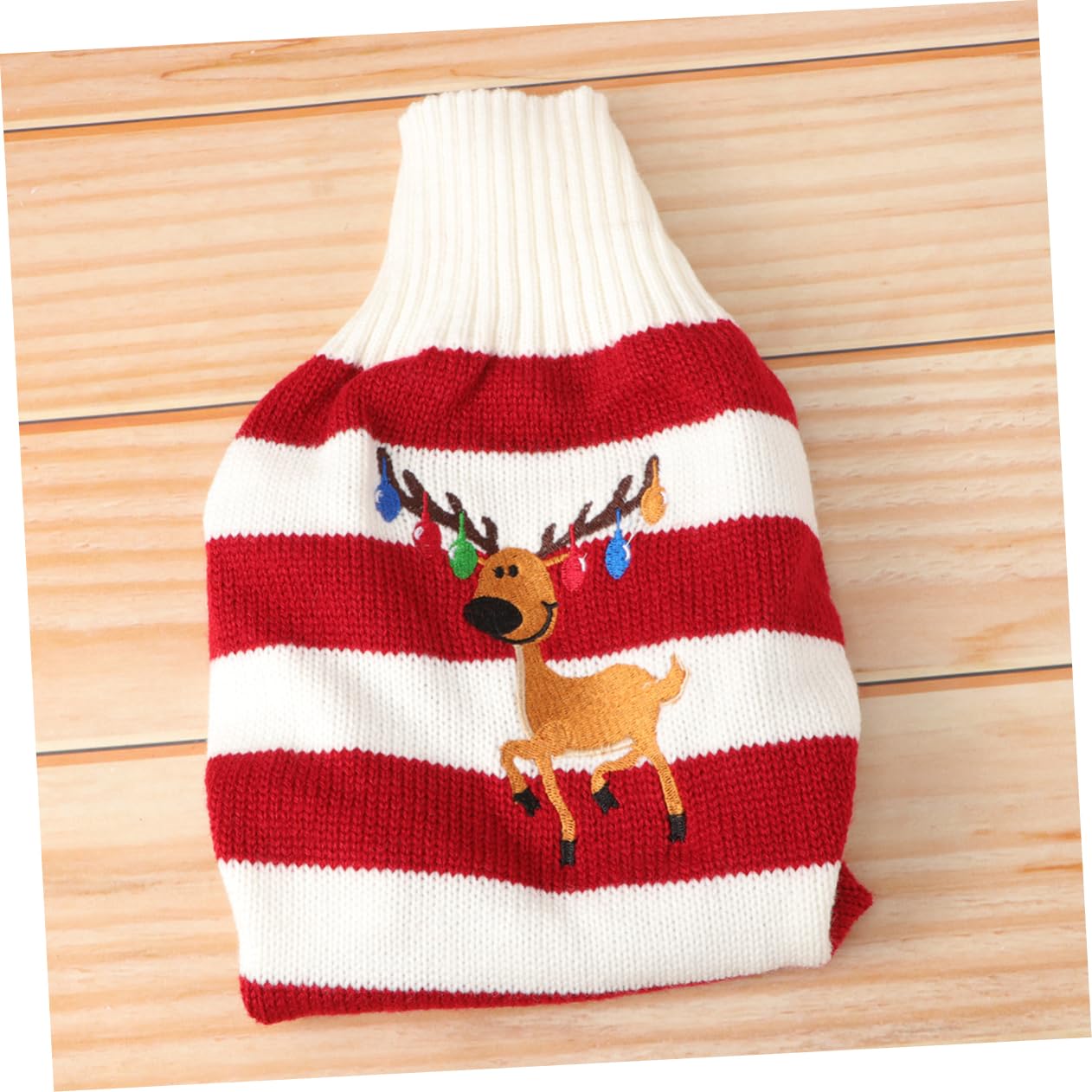BESPORTBLE 2 Pz Maglione per Cani Costume da Renna per Cani Costume Pasquale per da Cane Vestito per da Babbo Natale per Maglioni per Gatti Rosso