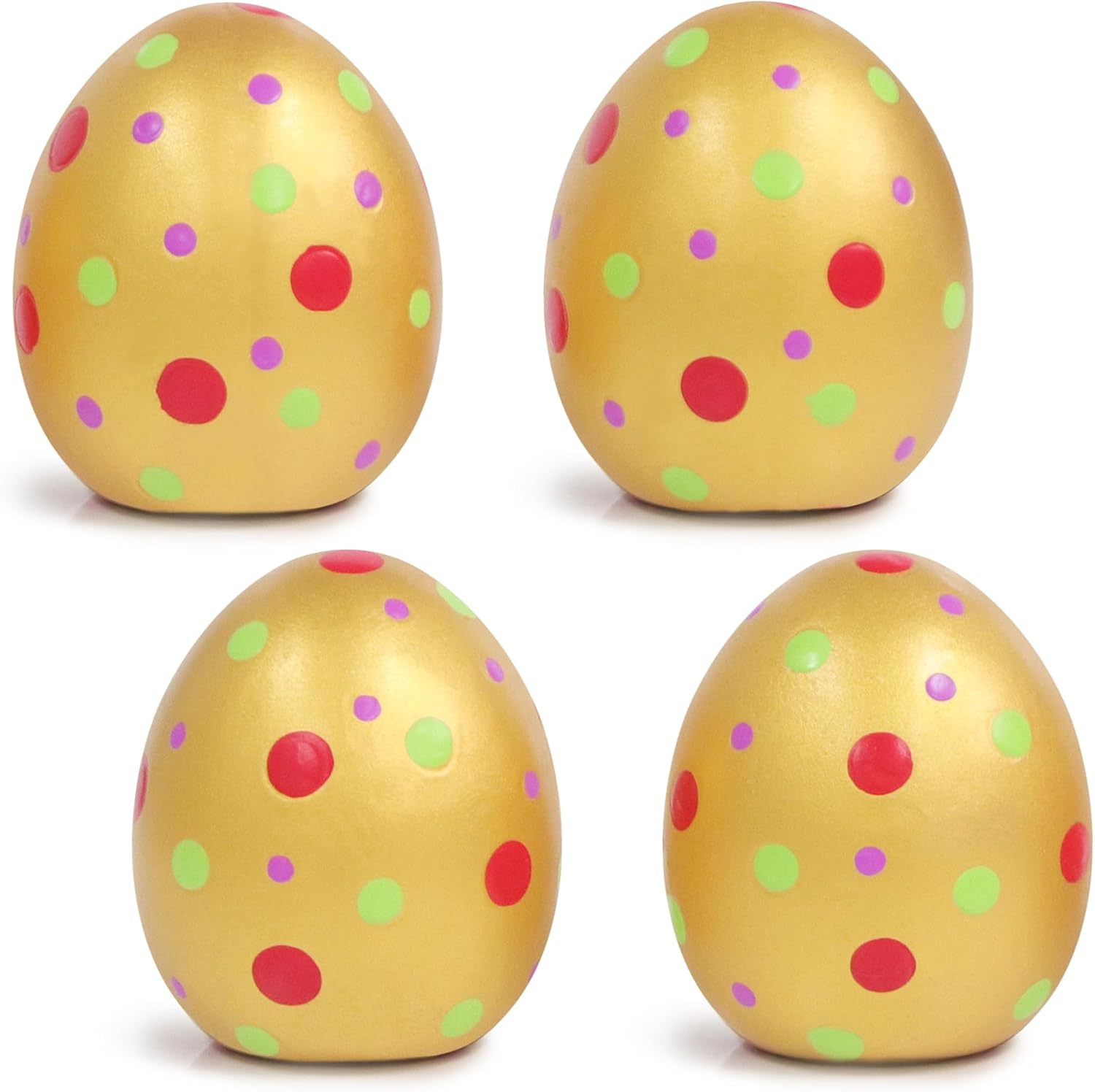 Juguetes para Perros Huevos de Pascua Chirriadores 4 Piezas