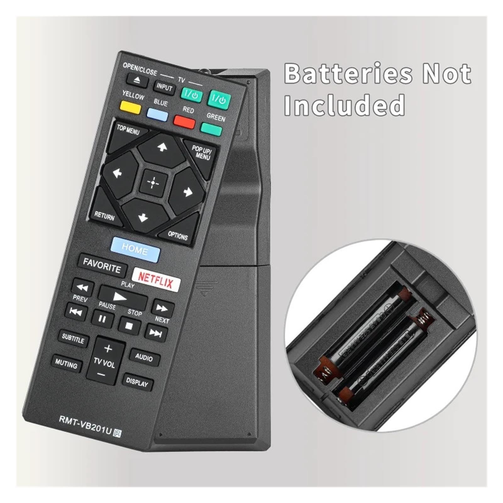 RMT-VB201U zamiennik Pilot Odtwarzacz Blu-ray