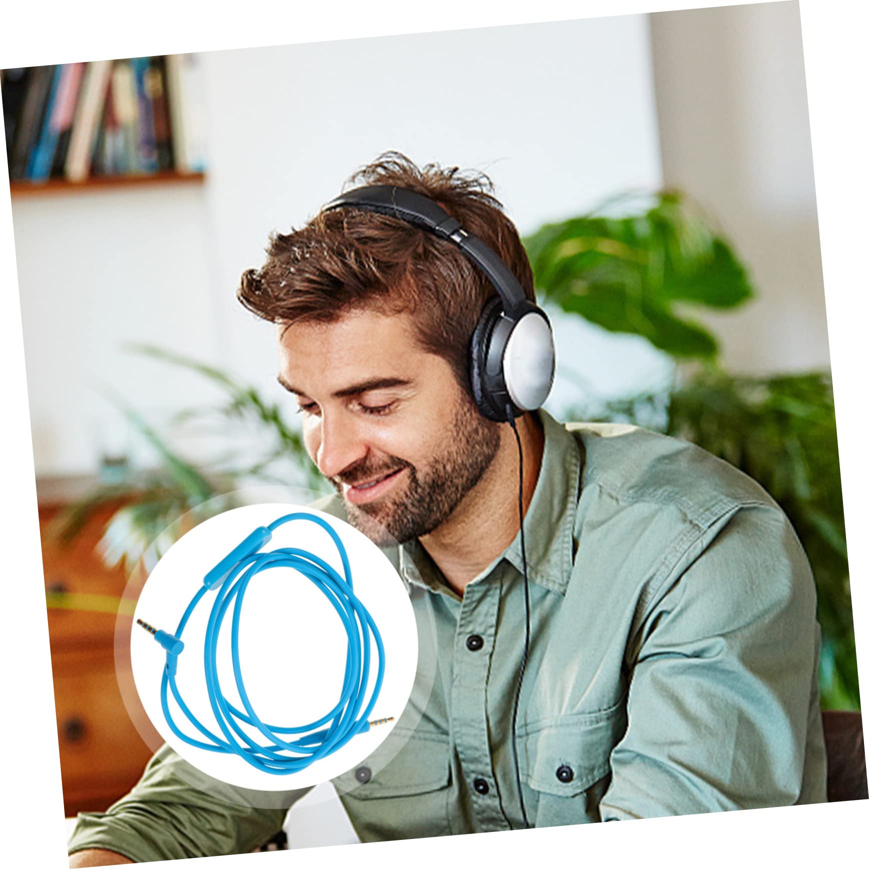 UKCOCO 5stücke Audio Kabel Für Kopfhörer Hochwertiges Ersatzkabel Kompatibel Mit Qci Robuste Audiokabel Für Und Langlebig Und Einfach Zu Verbinden Für Hi-fi-geräte Und Musikgenuss