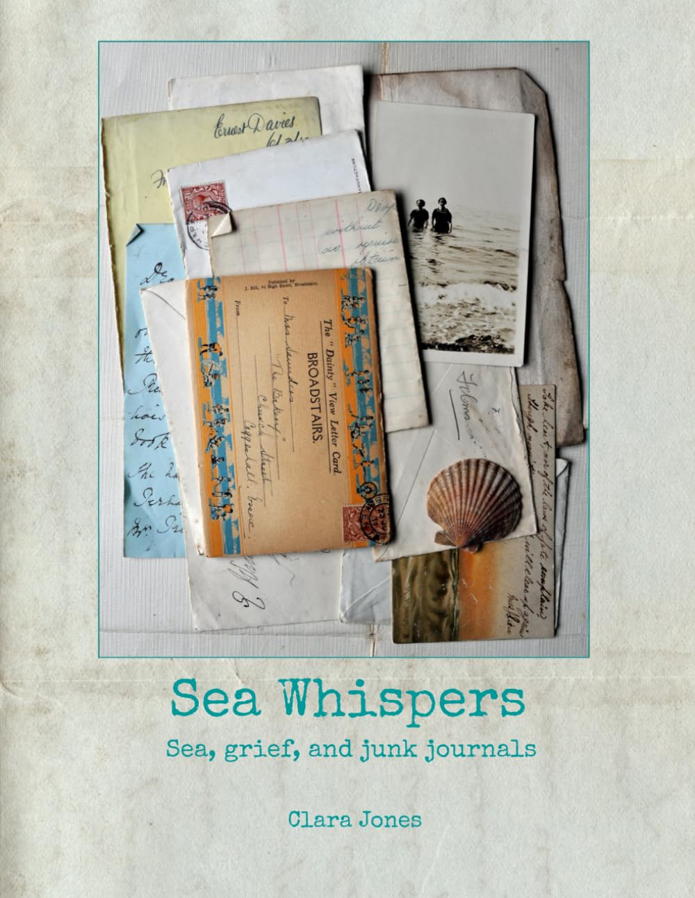 Sea Whispers: sea, grief, and junk journals
