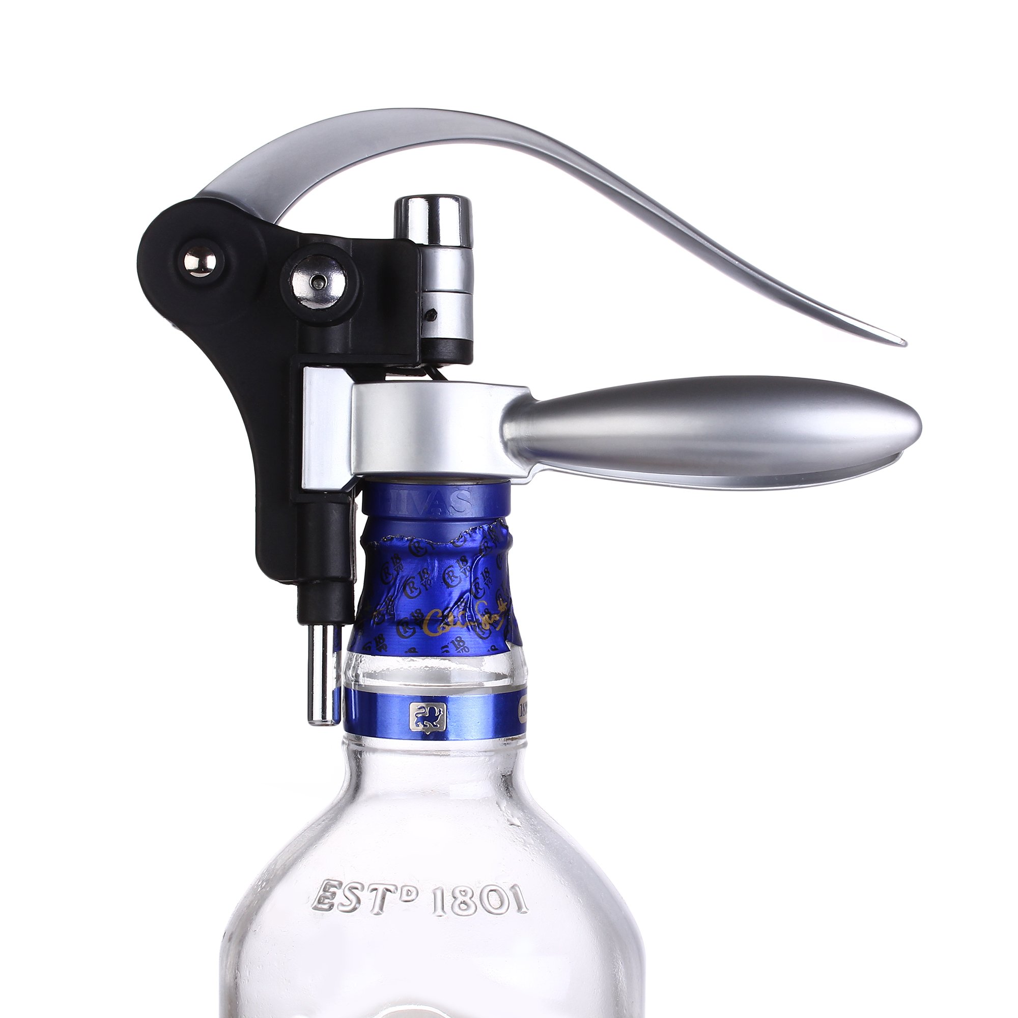 Juego de Accesorios para Vino con Sacacorchos Manual 9 Piezas