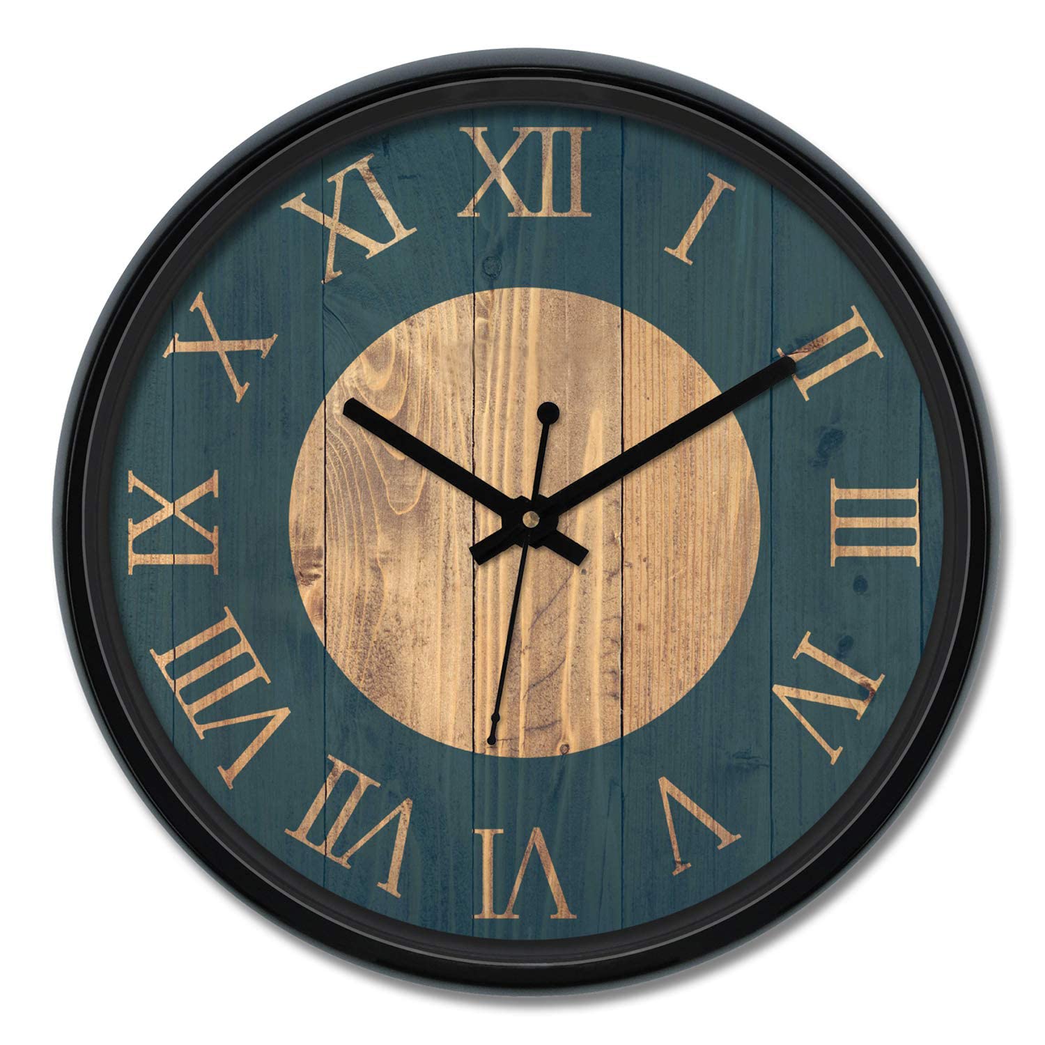 Kazlin Wall Clock - 12" Silent Quartz Decorative Latest Analog Wall Clock for Living Room Classic Battery Operated Round Easy to Read for Room/Home/Kitchen/Bedroom/Office/School (Lime) (B0DFX1RF3Z) Amazon Price History, Amazon Price Tracker