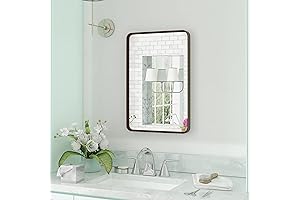 HBCY Creations Bathroom Mirror Oil Rubbed Bronze