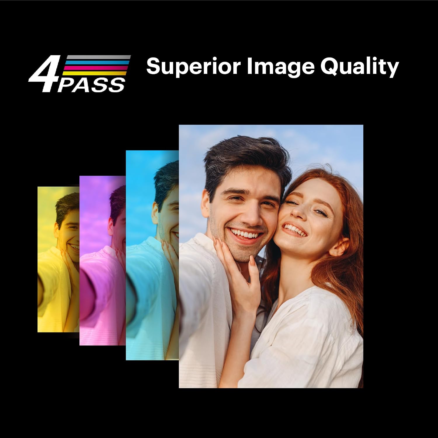 KODAK Mini 2 Retro 4PASS Portable Photo Printer (2.1x3.4 inches) + 8 Sheets, Black 3 71uC1FpcIRL. SL1500