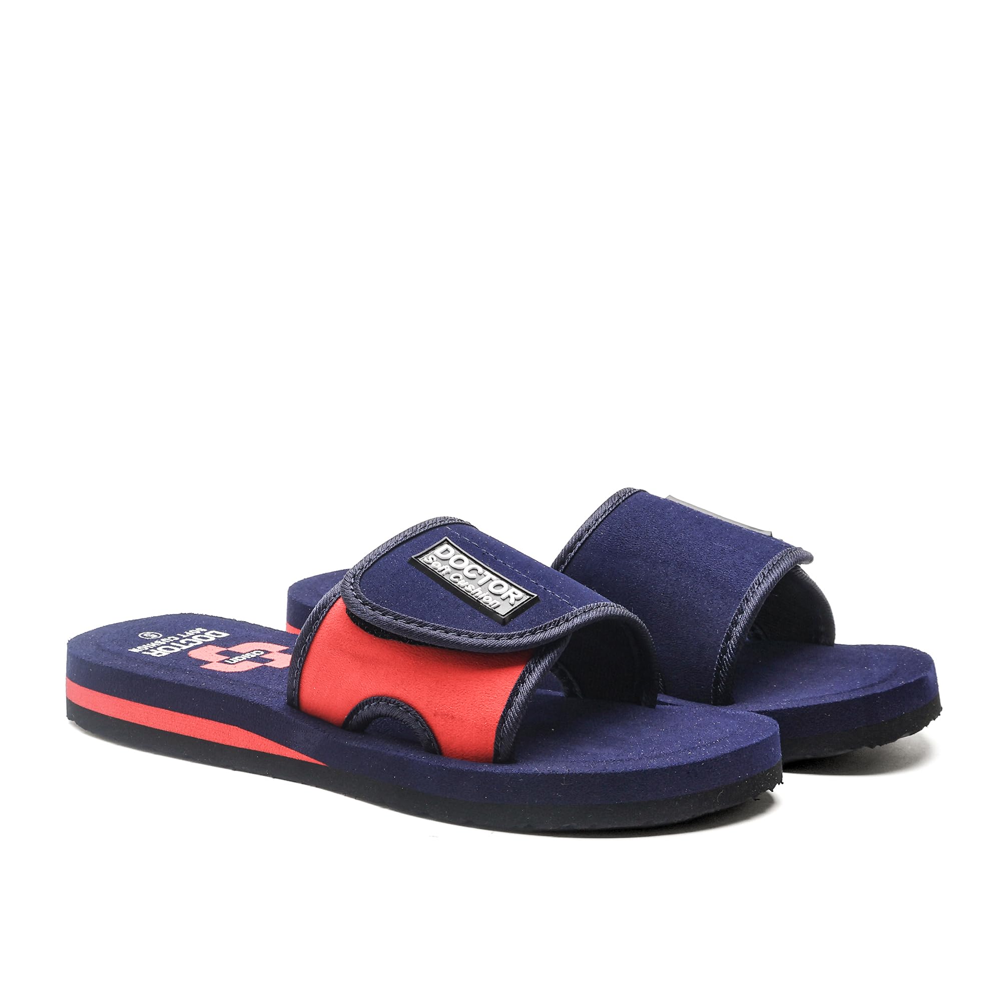 Women's DOCTOR Soft Cushion Slippers | Orthopaedic & Diabetic Footwear for Heel Pain, Swelling & Arch Support | Extra Soft Adjustable House Slides & Flip-Flops for Ladies & Girls-AFL-611-image-27