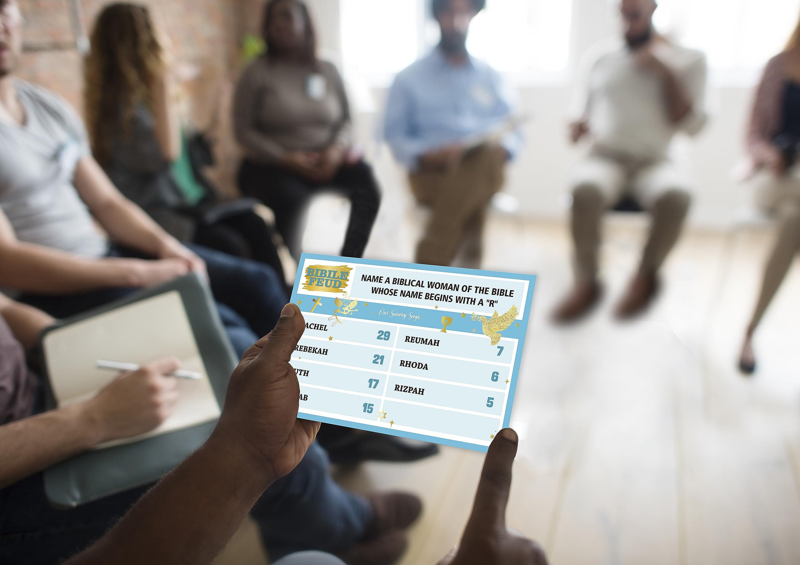 Juegos de la Biblia para adultos y familia, juego de peleas familiares para adultos, estudio de la Biblia, regalos religiosos, tarjetas que les gusta a los cristianos, trivia bíblica, juegos