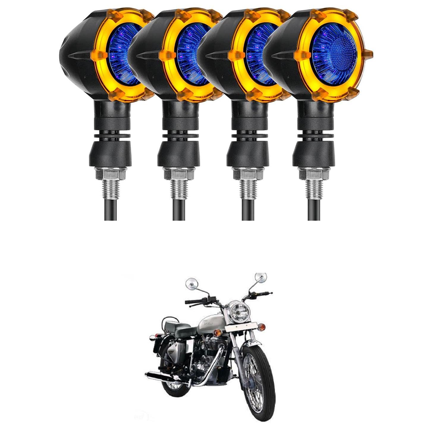 XZRTZ Sequential Turn Signals Light LED Switchback Flowing Motorcycle