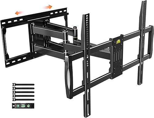 Miniatura 9 de FORGING MOUNT Soporte de pared de TV resistente para televisores de 42 a 110 pulgadas de hasta 220 libras con movimiento deslizante de 8.2 pulgadas