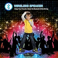 Vista 5 de UNI-SUN Self Balancing Scooter for Kids, 6.5" Two Wheels Scooter with Bluetooth and Lights for Girls Boys Kids Adults