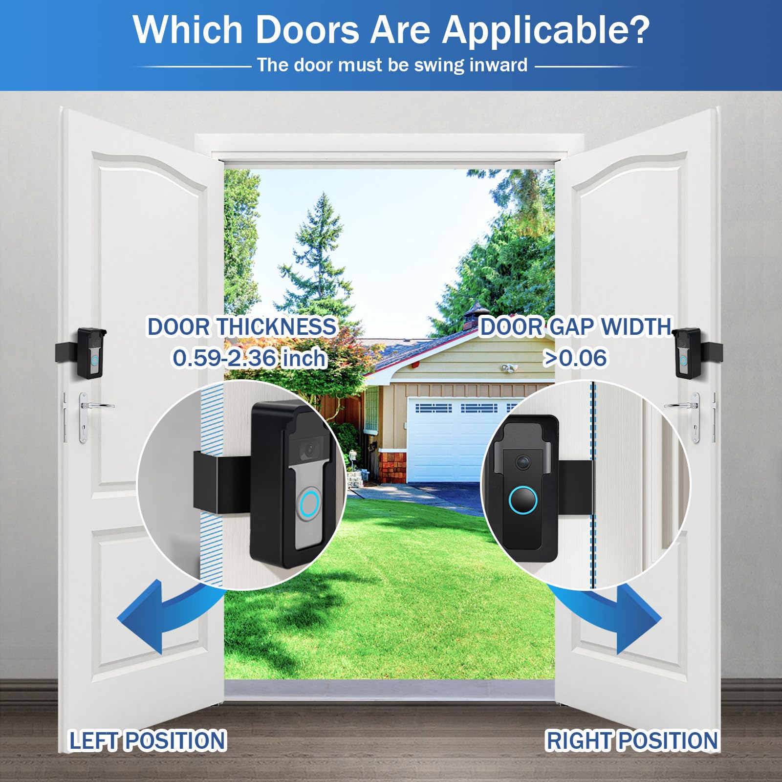 Ring Video Doorbell 4 apartment installation without drilling