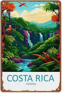 SGCUWS Interesting Metal Sign Lech Watercolor Poster Poster Wall Art For Room Office Coffee Bar Decor 8x12 inches