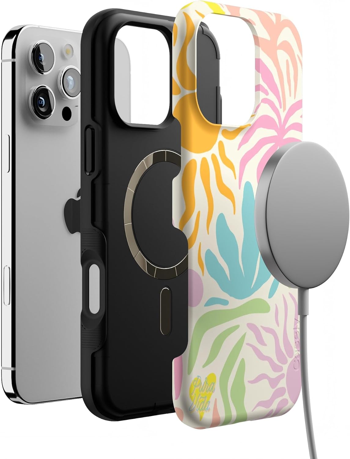 Casely iPhone 16 Pro Max Case | Pura Vida | Oasis | Bold Protective Design | Compatible with MagSafe - Image 4