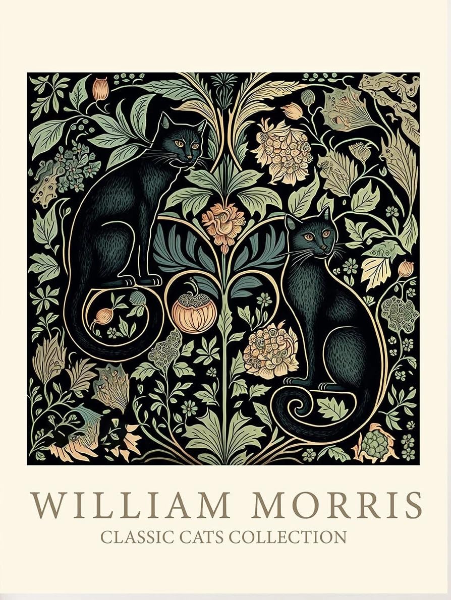 Amazon.co.jp: ウィリアム・モリス ポスター ヴィンテージ・ウォール