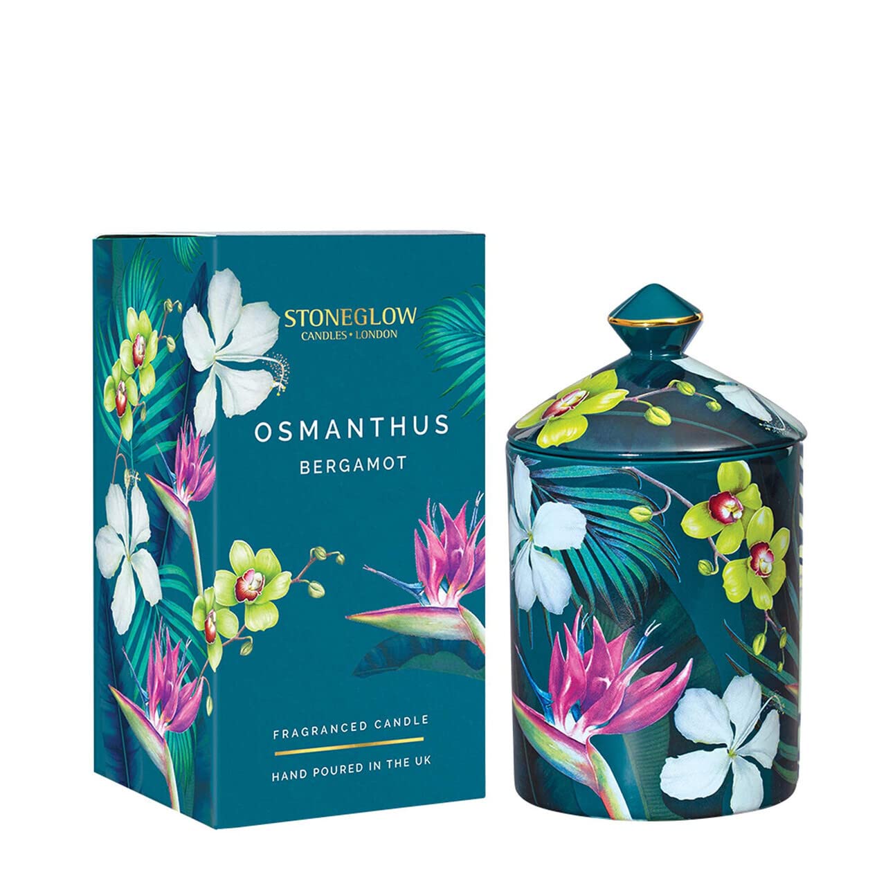 Stoneglow Urban Botanics - Ceramic - Osmanthus | Bergamot - Scented Candle