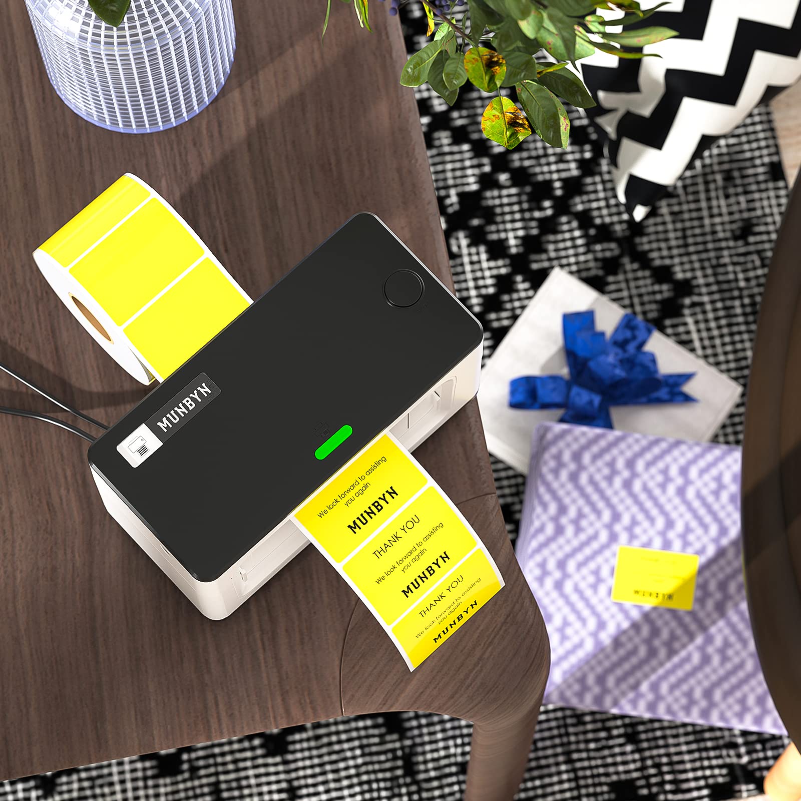 Buy MUNBYN Shipping Label Printer, 4x6 Label Printer for Shipping