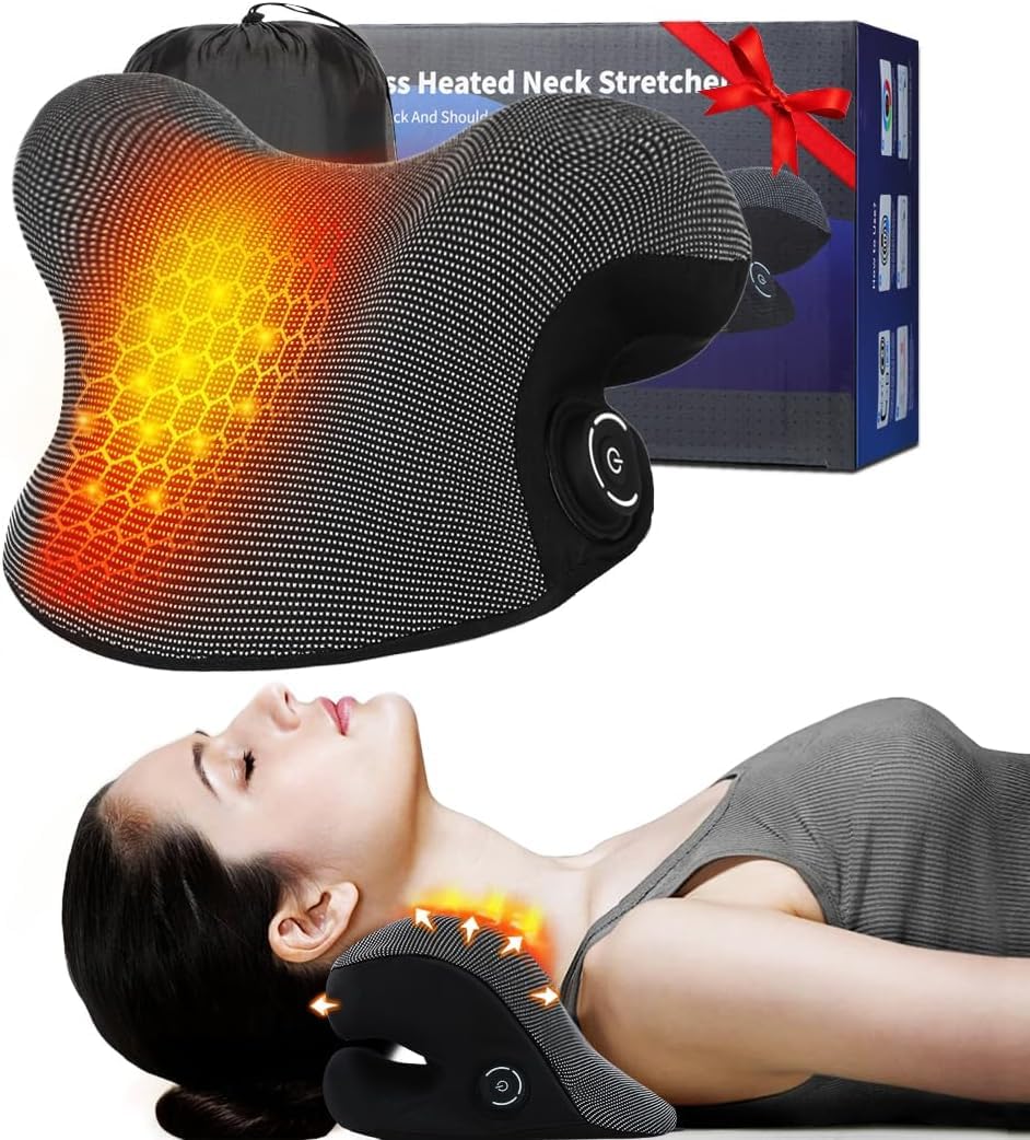 Tech Love Smart Neck Pro　TL103A Wireless Heated Neck Stretcher for Pain Relief, Portable