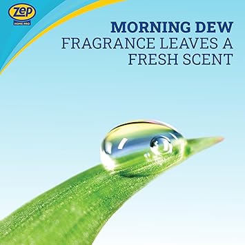 Zep Home Pro 2-in-1 Foaming Soap Scum Eliminator and Preventer, Morning Dew Scent, R54006-32 Fl Oz -Bleach-Free Formula