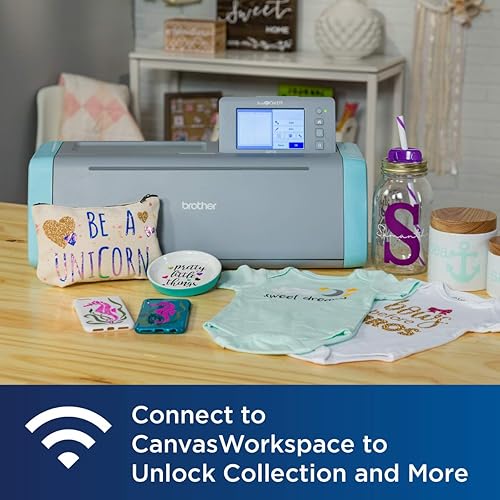 Miniatura 6 de Brother ScanNCut Disney y Pixar Toy Story Home-Deco Pattern Collection 1 CADSNP05, incluye 33 diseños intrincados con Buzz Lightyear, Woody, Jesse,