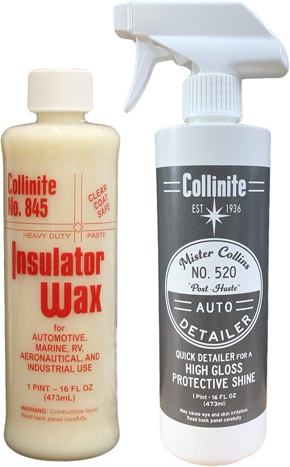 Collinite 845 Insulator Wax With Collinite 520 'Mister Collins