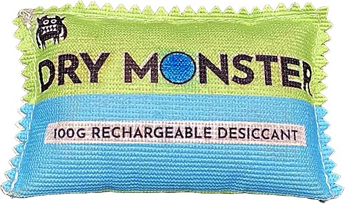 Desecante recargable de 3.53 onzas 1 bolsa Bolsas de absorción de humedad definitivas Sílice recargable Protege objetos de valor del óxido, la