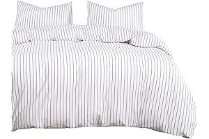 Wake In Cloud - Ticking Stripe Duvet Cover Set