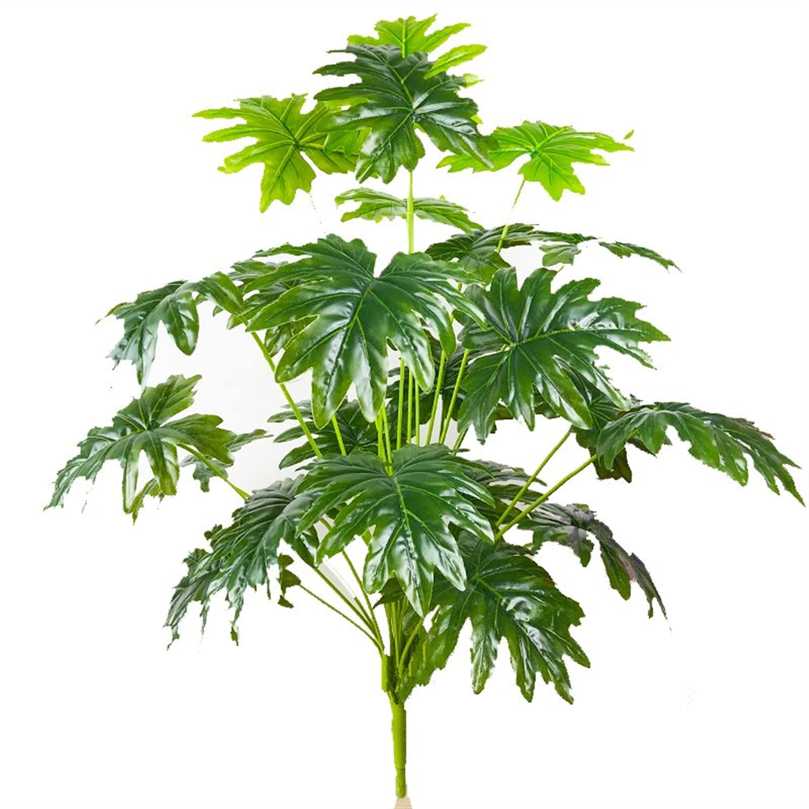 Amazon｜人工植物 75cm 24頭の大きい人工ヤシの木の背の高い熱帯の 