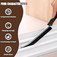 Vista 4 de 3 Piezas Herramienta de Cepillo de Limpieza para Hendiduras Cepillo para Lechada Suministros de Limpieza, Elementos Esenciales para el Hogar Baño