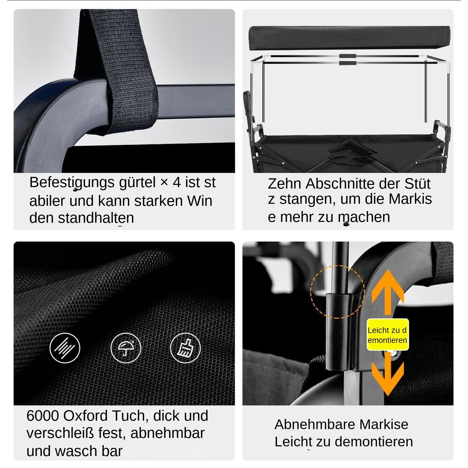Funda para carrito de la compra a prueba de polvo, accesorio esencial de camping y jardinería para actividades al aire libre, senderismo y protección de compras