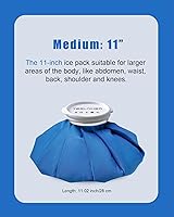 Vista 2 de Bolsa de hielo reutilizable para lesiones, bolsa de agua caliente reutilizable para aliviar el dolor, bolsa de hielo para terapia de calor y frío