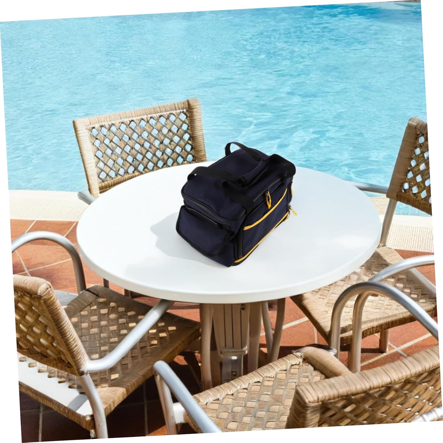 MERRYHAPY Camping Equipment Bag Cord Organizer Pouch Portable Storage Bag for Electronics Outdoor Travel Accessories