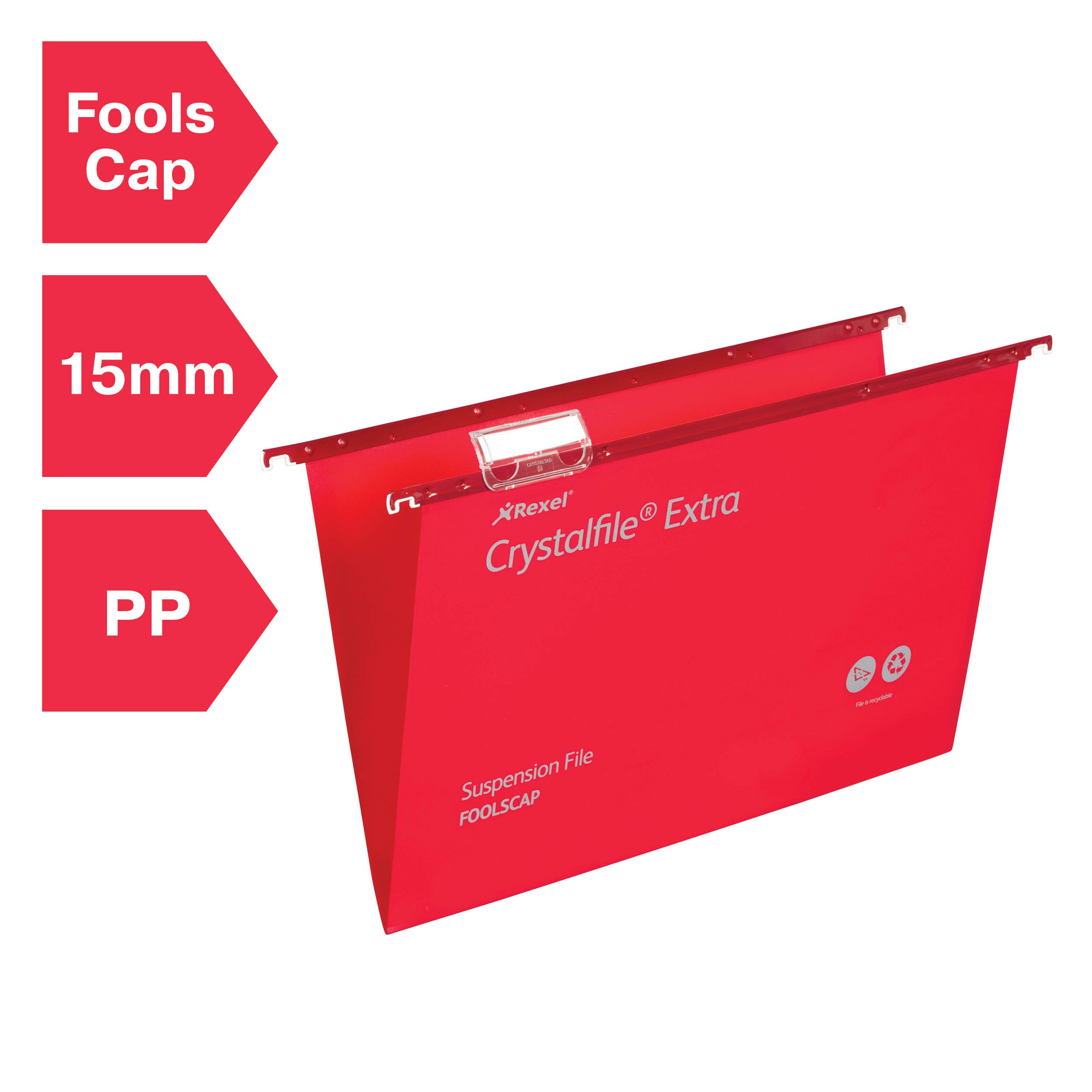 Rexel 70629 cartella Polipropilene (PP) Rosso