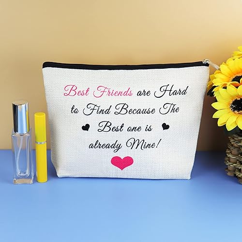 Miniatura 7 de Bolsa de maquillaje de regalo para mejores amigos, regalos de amistad para mujeres, bolsa de cosméticos de viaje, bolsa de cosméticos, regalo de