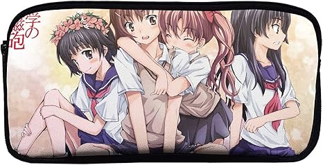 Amazon Co Jp とある科学の超電磁砲多機能ペンケース 人気アニメ筆箱 文具ケース おしゃれ 筆袋ポリエステル 大容量 男の子 女の子 子供 小学生 中学生 高校生 大学生 社会人用 かわいいペン 色鉛筆 文具 収納 多機能ケース 収納ポーチ 化粧ポーチポリエステル 文房具