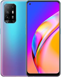 OPPO A94 5G 8Gb Ram And 128 +Extendable Storage Sim Free Smartphone 48Mp Ai Quad Camera, 6.4' Amoled Screen, 30W Fast Charge Cosmo Blue, 8 + 128 GB, 30W Fast-Charge