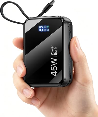 45W Fast Charging Portable Charger, 20000mAh Travel Power Bank