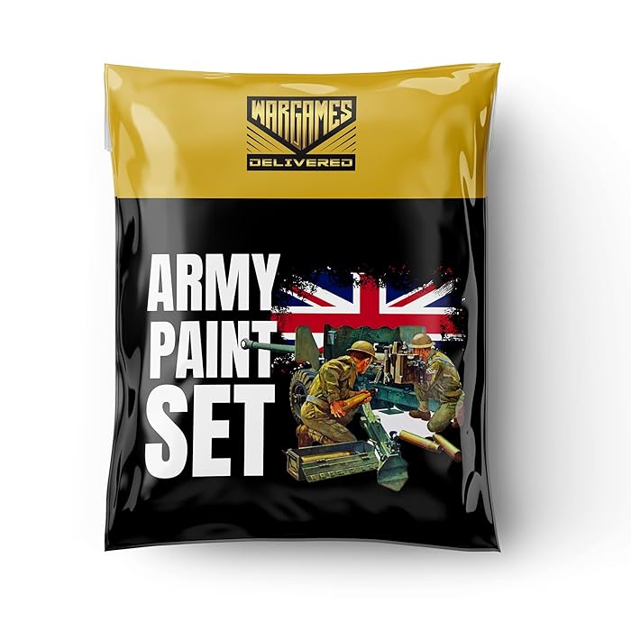 Buy Miniature Paint Set for Early War British Bolt Action Miniatures