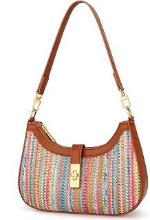 KKXIU Shoulder Bag for Women Cute Hobo Vegan Leather Handbag