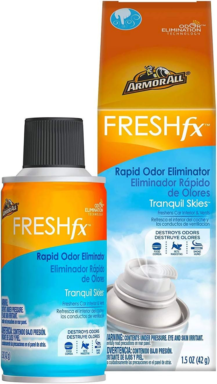 Fogger Rapid Odor Eliminator 1.5 Oz. Car Bomb Spray (Tranquil Skies)