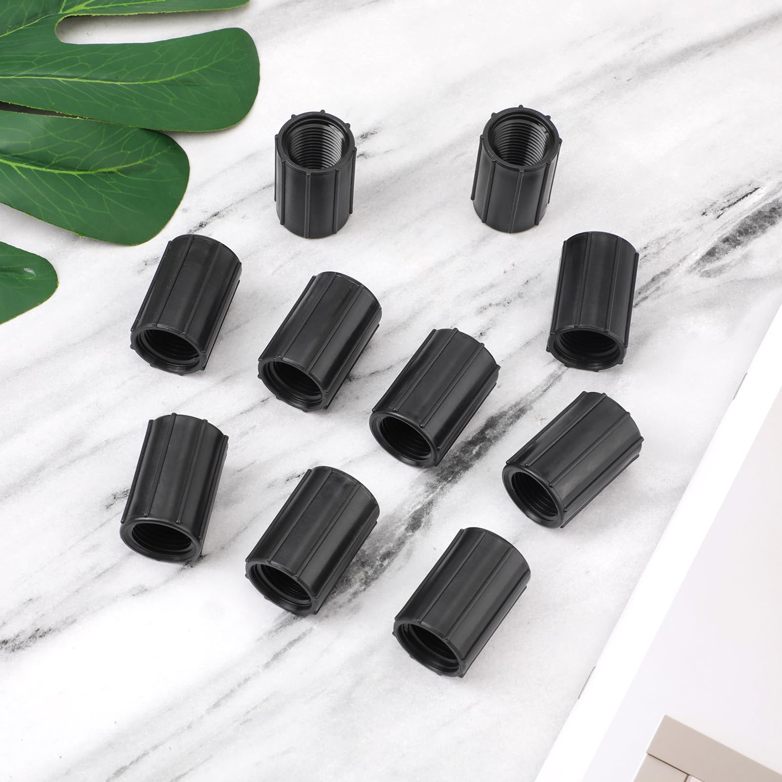 PEUTIER 10pcs 1/2 Inch Female Threaded PVC NPT Connector - Image 3